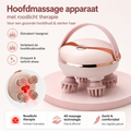 Elektrisch Hoofdmassageapparaat met Rood Licht Therapie