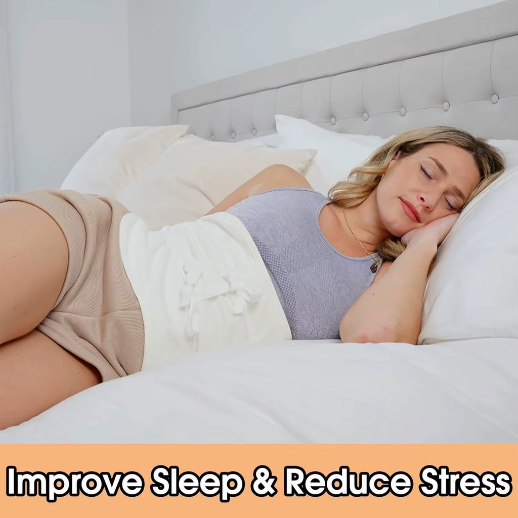 Castor olie pack- wrap voor leverdetox en schildklier.